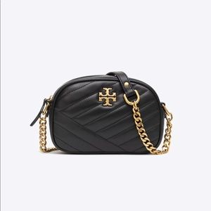 Tory Burch chevron small camera bag